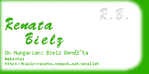 renata bielz business card